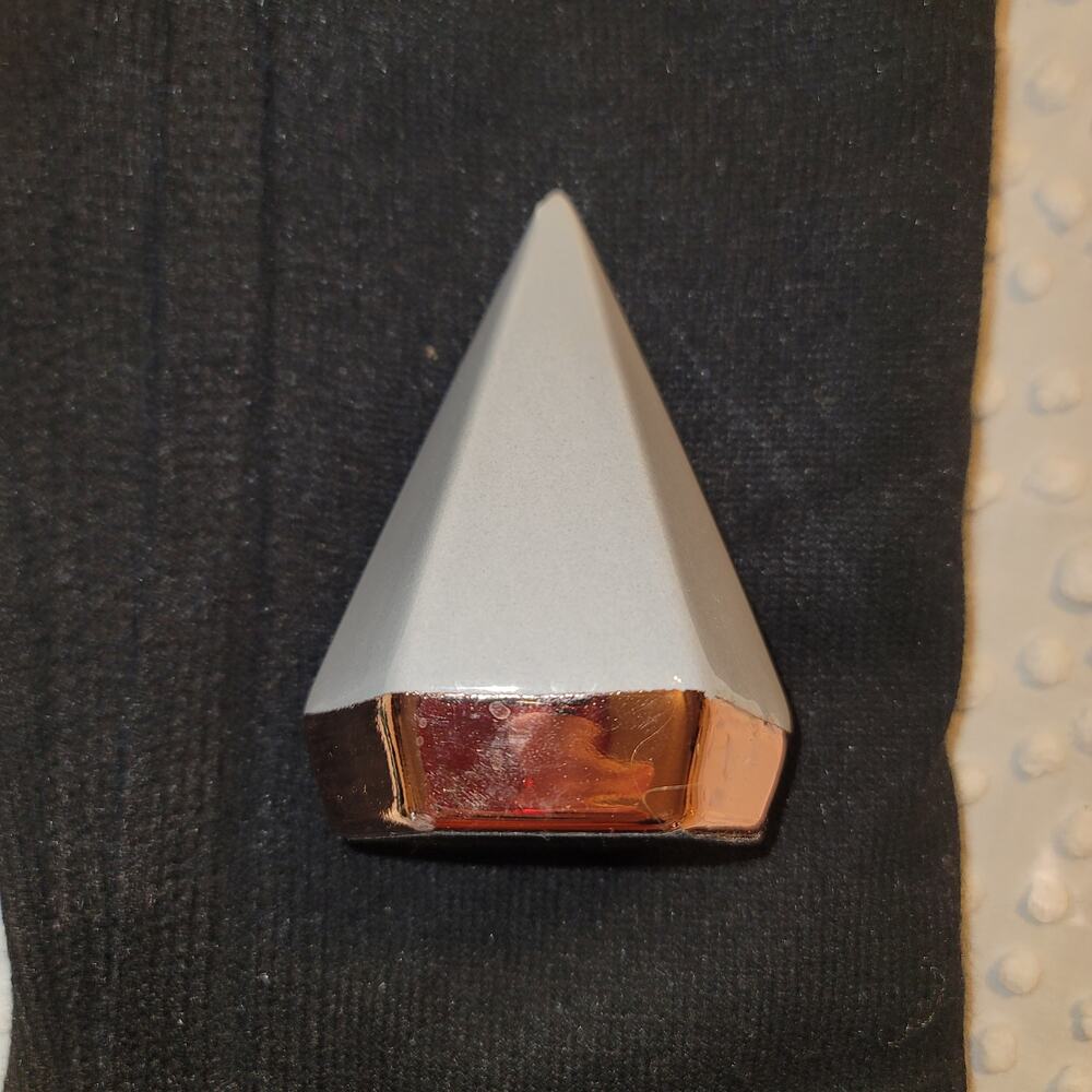Ceramic Pyramid conical Cone ring holder bracelet jewelry